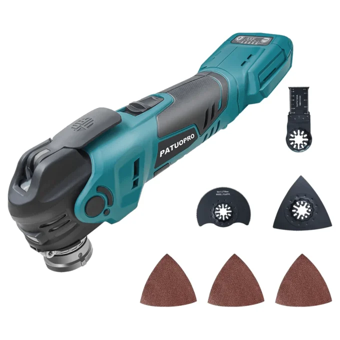 Brushless Oscillating Multi Function Tool Cordless 5 Variable Speeds Electric Saw Trimmer For Makita 18V Battery(No Battery)
