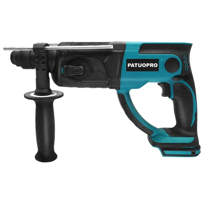 Brushless Cordless Electric Rotary Hammer 28mm 3 Functions Hammer Drill Househeld Power Tool For Makita 18V Battery(No Battery)