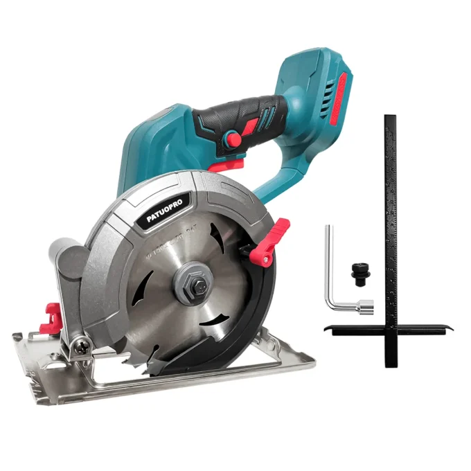 6 Inch Brushless Circular Saw Compact Electric Saw Wood Metal Ceramic Tiles Cutter Power Tool For Makita 18V Battery(No Battery)