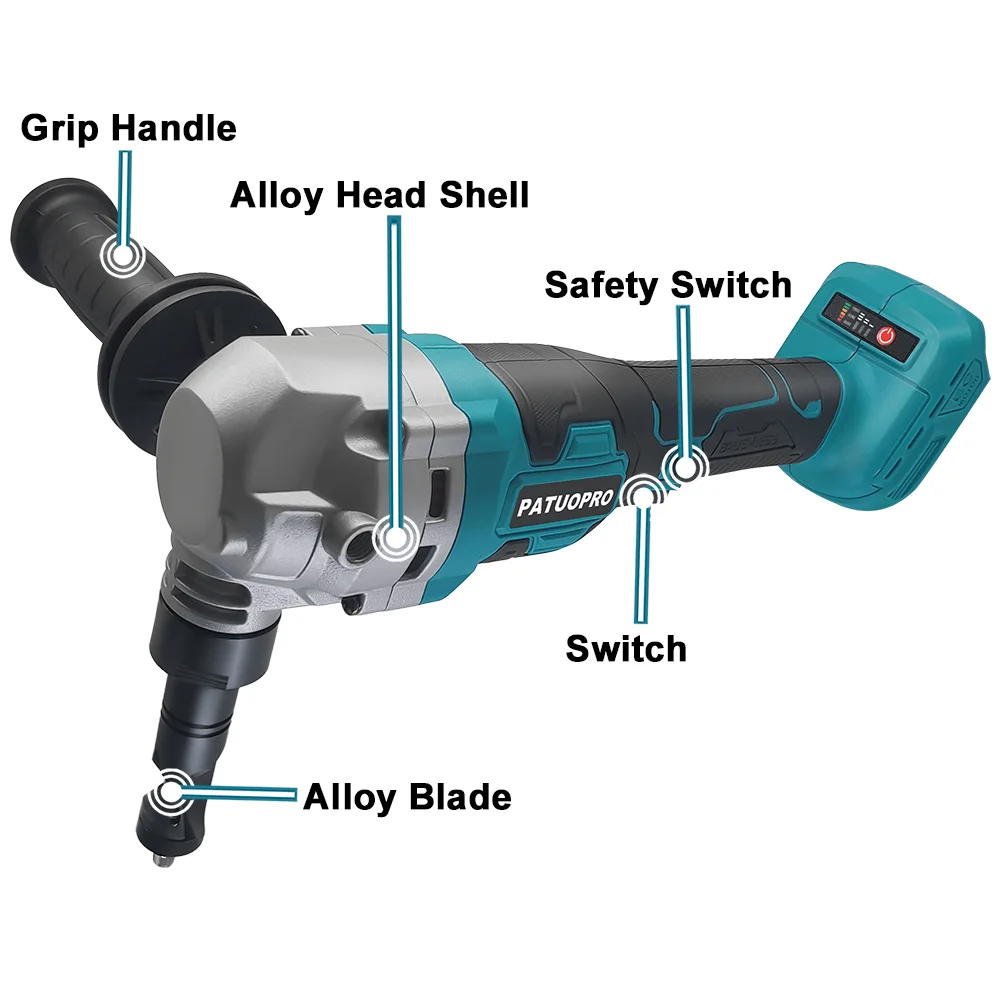 Brushless Electric Iron Scissors Cordless Electric Scissors Electric Nibblers Cutting Tool For Makita 18V Battery(No Battery) - Image 2