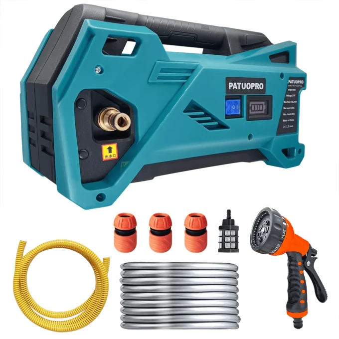 Cordless Electric Water Pump 10m Car Washing Watering Machine Garden Irrigation And Cleaning Power Tool For Makita 18V Battery